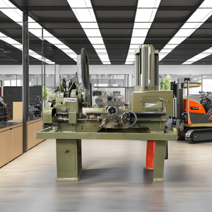 เครื่องกลึงงานขนาดกลาง TECHNO PLUS/TURNOMAX แบบลูกกลิ้งทรงกรวย ความยาวเตียง 4.6 ฟุต ความสูงแกนกลาง 10 นิ้ว ขนาดรูกลาง 3 นิ้ว พร้อมกล่อง Norton - Product Image 3