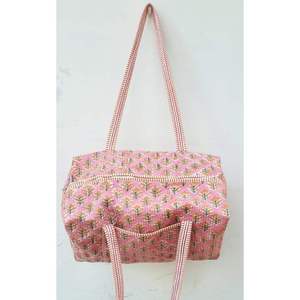 Bolsas de Viaje Acolchadas de Algodón al por Mayor, Estampados Surtidos, Multifuncionales, Gran Capacidad, Logotipo Personalizado OEM - Product Image 6