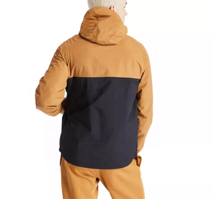 <b>Men</b> Winter Front Logo <b>Pullover</b> Hooded Windbreaker <b>Jacket</b> Lightweight Waterproof Outdoor Coat - Product Image 2