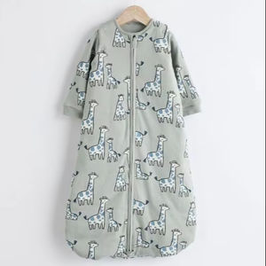 Sac de couchage pour bébé 100% bambou 1,5 TOG léger toutes saisons - Product Image 1