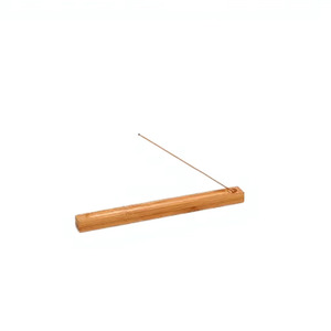 Porte-encens artisanal en bambou et bois de santal, écologique, support d'aromathérapie, décoration intérieure, accessoire de méditation et de prière, style indien - Product Image 4