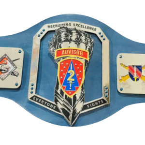 Ceinture de championnat personnalisée « Excellence en Recrutement » – Ceinture de championnat de lutte sur mesure – Cadeau pour conseillers - Product Image 5