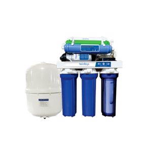 Purificador de Agua por Ósmosis Inversa Wellsys de 7 Etapas, Sistema de Filtro de Agua Potable de 100 GPD con Filtro Mineral Alcalino y Maifan - Product Image 6