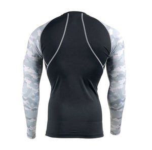 เสื้อแรชการ์ดกันรังสียูวีสำหรับผู้ชาย ดีไซน์ใหม่ ขายดีที่สุด ราคาโรงงาน OEM สินค้าขายดี - Product Image 4