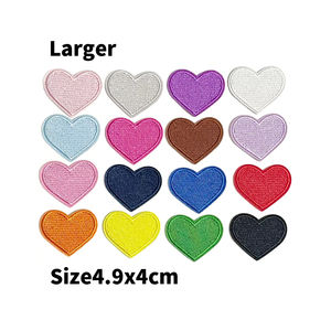 Parche para Ropa con Logotipo de Animal y Corazón, de Fieltro No Tejido, Termoadhesivo, Bordado a Mano, de Lona, Insignia Bordada Personalizada - Product Image 6