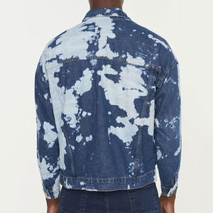 Veste en jean légère pour homme, taille régulière, style western tendance, denim vintage pour homme, hiver et automne - Product Image 3