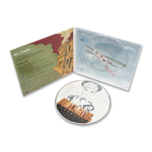 Offset White Base Disc Face Printing 4 Panel <b>CD</b> Digipak Packaging - Product Image 1