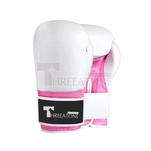 Gants de boxe en cuir, maille respirante, ventilation améliorée, évacuation de l'humidité, design léger, gants d'entraînement durables pour - Product Image 1