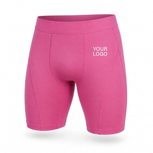 Shorts de compression pour hommes en polyester et élasthanne, séchage rapide, pour musculation, gymnastique, course à pied, sport, entraînement en salle de sport - Product Image 1
