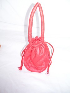 LOWELLCRAFT Custom <b>Small</b> Christmas Candy Chocolate Cosmetic Drawstring Bag-Eco-Friendly Letherlite Material for Collection - Product Image 3