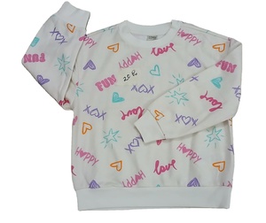 Sudadera con capucha recortada de gran tamaño de algodón 100% unisex para niños con diseñador y estampado de araña Fabricantes ODM Ropa de invierno - Product Image 4