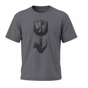 Camiseta Personalizada para Hombre, Sostenible y de Alta Demanda, de Algodón/Poliéster, Antiencogimiento, Secado Rápido, Transpirable, Manga Corta, Corte Regular - Product Image 1