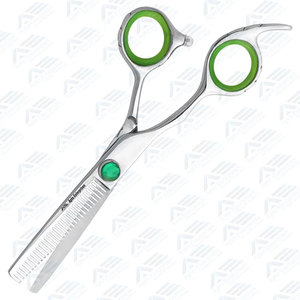 Ciseaux à effiler pour barbier Expert Precision 15g Apto Enterprises AE-5738 5,5 pouces en acier inoxydable 440c - Réutilisables et écologiques - Product Image 3