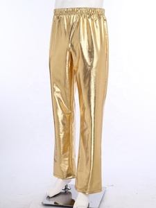 Pantalones Metálicos para Hombre, Disfraces para Fiestas Temáticas <span class=keywords><strong>de</strong></span> Jazz, Actuaciones <span class=keywords><strong>en</strong></span> Escenario, Fiestas Rave, Cosplay, <span class=keywords><strong>Clases</strong></span> <span class=keywords><strong>de</strong></span> Baile, Eventos <span class=keywords><strong>de</strong></span> Club - Product Image 4