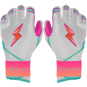 Guantes de Bateo de Béisbol Profesionales para Adultos, Cierre de Gancho y Bucle, Logotipo Personalizado, Guantes de Bateo de Béisbol de Cuero Genuino para Hombre - Product Image 1