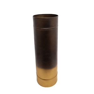 Modern Luxury Design <b>Set</b> of <b>3</b> Iron Flower <b>Vase</b> Gold & Brown Colour Elegant Decorative Flower Pot for Table Top Home Decoration - Product Image 4