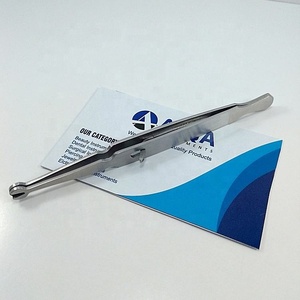 Pinza de Acero Inoxidable para Labret con Bloqueo y Punta Fina para un Agarre Seguro, Uso Profesional en Piercings, Venta al por Mayor - Product Image 4