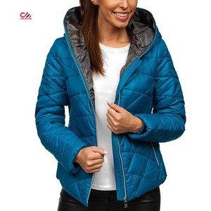 Chaquetas Acolchadas de Invierno, Chaquetas Acolchadas para Mujer Más Vendidas, Chaquetas de Burbuja a la Moda, Relleno de Poliéster Personalizable de Alta Calidad - Product Image 1