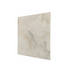 กระเบื้องปูพื้นพอร์ซเลน 60x60 ซม. สีขาวลายหินอ่อน ดีไซน์ทันสมัย กระเบื้องตกแต่งภายใน ผิวขัดเงา เนื้อสัมผัสเลียนแบบหิน - Product Image 2
