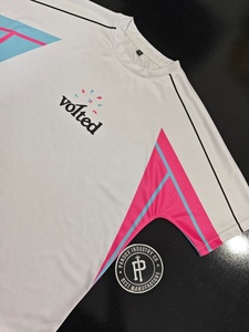 Men's Short Sleeve Sporty T-Shirt Sublimation Print Quick Dry O-Neck Regular Fit <b>White</b> Pink Blue <b>Tshirt</b> For Men - Product Image 2