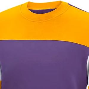 Sweatshirts à col rond surdimensionnés unisexes en coton de haute qualité Utilisation hivernale personnalisée Techniques brodées - Product Image 5