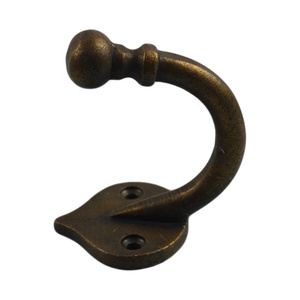 Indoor Design Hook Cooper Antique Standard Quality Painted Wall Hook Best for Home Decoration Design Iron Metal - Product Image 6