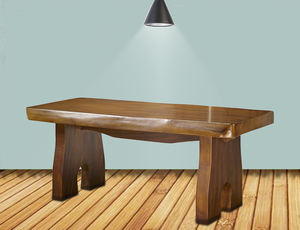 Ensemble de table à manger en teck durable de 180 cm, design chinois moderne, pour restaurants, hôtels, meubles de maison - Product Image 3
