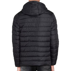 Blouson matelassé formel en gros, impression personnalisée, nouveau design, nouvelle arrivée, imperméable, coupe-vent, respirant, à capuche, 100% - Product Image 4