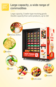 Máquina Expendedora de Comida Caliente TCN 8V, Máquina de Servicio de Alimentos para el Cuidado de la Salud, Operación <span class=keywords><strong>24</strong></span>/7, Sin Necesidad de Cafetería, Alta Capacidad - Product Image 6