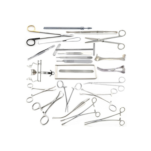 Kit d'instruments de chirurgie cardiothoracique avancée, collection d'outils professionnels pour interventions thoraciques en salle d'opération - Product Image 1