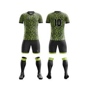 Soccer Uniform Kit Custom Jersey Shorts <b>Football</b> <b>Set</b> Plain or Stripe Style for Teams Schools Retailers and Sports Clubs - Product Image 4