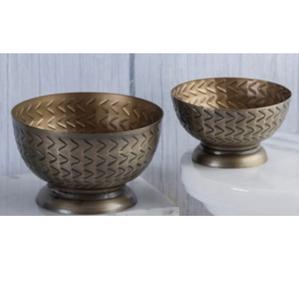 ชุดชามครัวแบบโบราณ 2 ใบ สำหรับตกแต่งโต๊ะ ใส่ผลไม้ และเก็บของ เหมาะสำหรับเทศกาลขนาดใหญ่ - Product Image 1