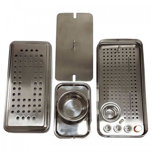 Pissco-bandeja de Metal para esterilización, contenedor de esterilización de malla, caja de esterilización, embalaje personalizado, el mejor proveedor - Product Image 1