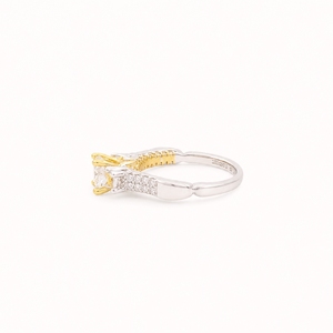 Anillo Clásico de Tres Piedras con Circonitas Cúbicas, Plata 925, Estilo Antiguo, Corte Brillante Redondo, Engaste Pavé, Montura de Garras, Joyería de Compromiso para Mujer - Product Image 3