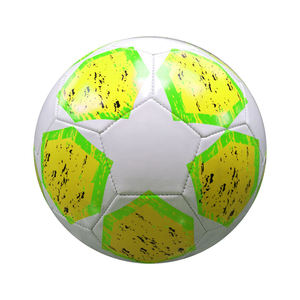 Ballon de football durable en cuir PU cousu à la machine, imperméable, taille 5, coloré, pour entraînement extérieur et sport d'équipe - Grande vente - Product Image 5