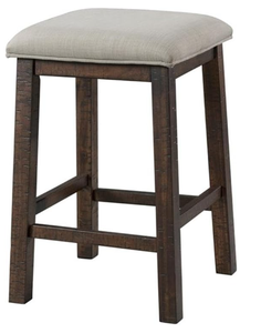 ชุดเก้าอี้ไม้สูง3ชั้นพร้อมเบาะรองนั่งผ้าสำหรับห้องครัวหรือโรงแรมดีไซน์ทันสมัย - Product Image 1