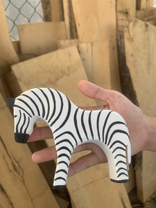 Juguetes de Animales de Granja Hechos a Mano de Madera Natural, Figuras de Animales de Madera para Niños Pequeños, Juego Educativo, Venta al por Mayor, Vietnam - Product Image 6