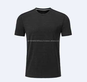 T-shirt de sport pour homme à manches courtes, grande taille, séchage rapide, coupe ample, respirant, avec logo personnalisé OEM - Product Image 5