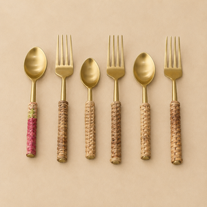 Premium Stainless Steel Fork Spoon Knife Collection with Refined Hammered Texture and Lasting Brilliance - Product Image 5