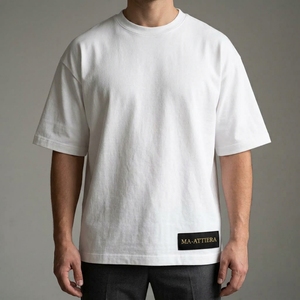 Men's T Shirt <b>White</b> Crew Neck Short Sleeve Oversized Fit Plain Casual Basic <b>Tshirt</b> Streetwear Clothes T Shirt - Product Image 1