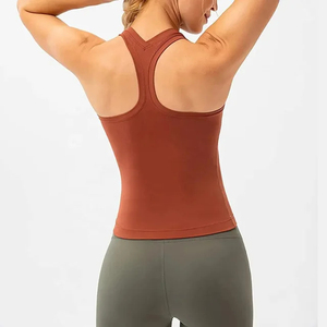 Chaleco con Logotipo Personalizado, Camiseta Corta de Verano para Mujer, Blanca, de Algodón Acordonado, Camiseta Corta sin Mangas con Logotipo Personalizado para Mujer - Product Image 4