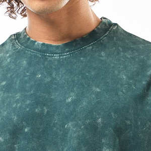 เสื้อยืดผู้ชายผ้าทนทานซักง่าย ล้างสีแบบแอซิด ระบายอากาศได้ดี สวมใส่สบาย เหมาะสำหรับใส่ลำลอง ดีไซน์ล่าสุด - Product Image 5