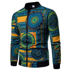Chaqueta Bomber para Hombre al por Mayor, Nuevo Diseño Estampado, Cierre de Cremallera, Chaqueta Bomber para Hombre de la Mejor Calidad - Product Image 5