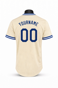 Vente en gros de maillots de baseball personnalisés pour jeunes, en polyester 100%, à col boutonné, vierges et personnalisables, en promotion - Product Image 6