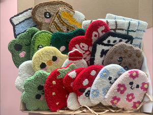 Venta al por mayor Idea de regalo posavasos de lana hecho a mano punzón aguja taza alfombra para su mesa de centro - Product Image 4