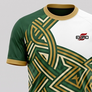 Ensemble d'uniformes de football unisexes personnalisés, col en V, manches courtes, sublimation, évacuation de l'humidité, respirant, 100% polyester, service OEM - Product Image 6