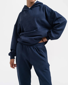 Sudadera con Capucha para Mujer de la Mejor Calidad, Servicio OEM al por Mayor, Logotipo Personalizado, Puños y Dobladillo Acanalados, Hombros Caídos y Bolsillo con Cordón - Product Image 3