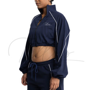 Veste courte pour femme à manches longues, super rembourrée, personnalisée, très tendance, pour l'hiver - Product Image 3