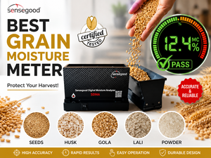 Medidor y Analizador Digital de Humedad para Granos, Personalizado ODM/OBM, 1 Año de Garantía, para Pruebas de Semillas, Cáscaras, Gola, Lali y Polvo - Product Image 1