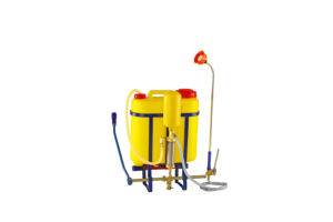 Pulvérisateur à dos PMT manuel de haute qualité 16L avec cylindre en acier inoxydable, lance B1, déclencheur de coupe, pompe indienne pour l'agriculture et l'élevage - Product Image 1